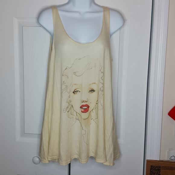 Wildfox Marilyn Monroe Watercolor Tank - Picture 3 of 10